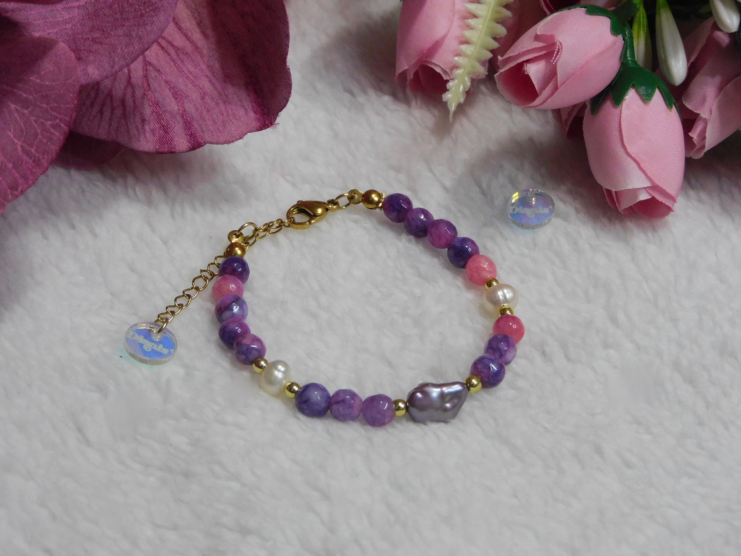Purple Unique Bracelet