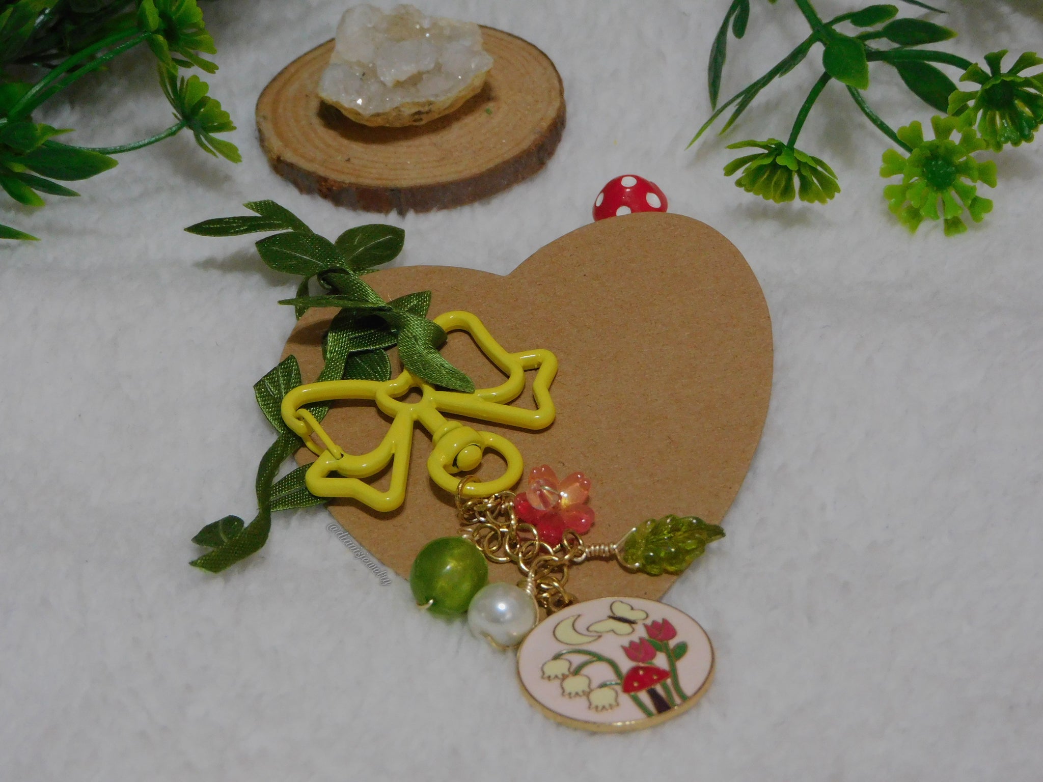 Mushroom Ambience Keychain