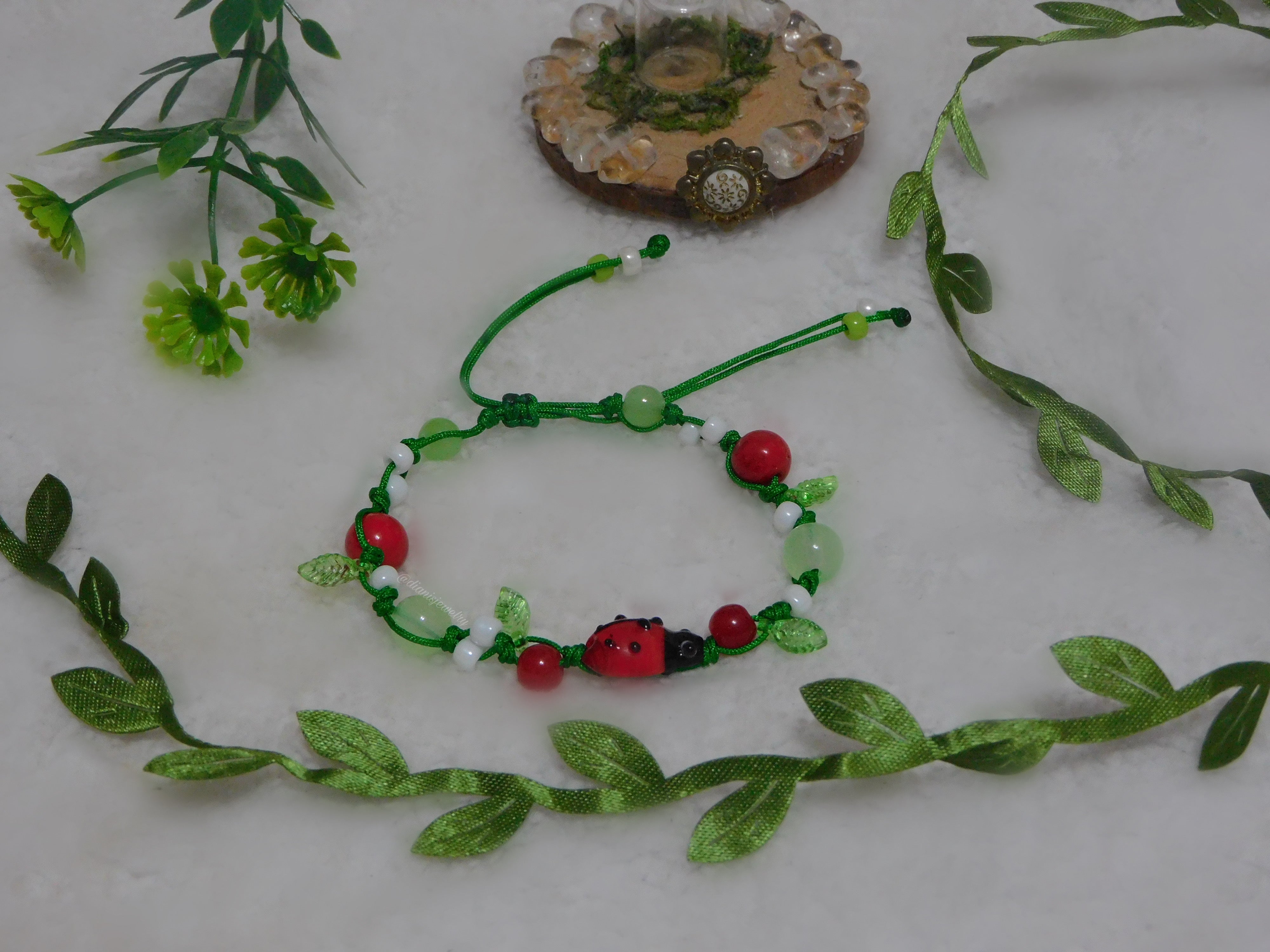 Enchanted Ladybug Bracelet