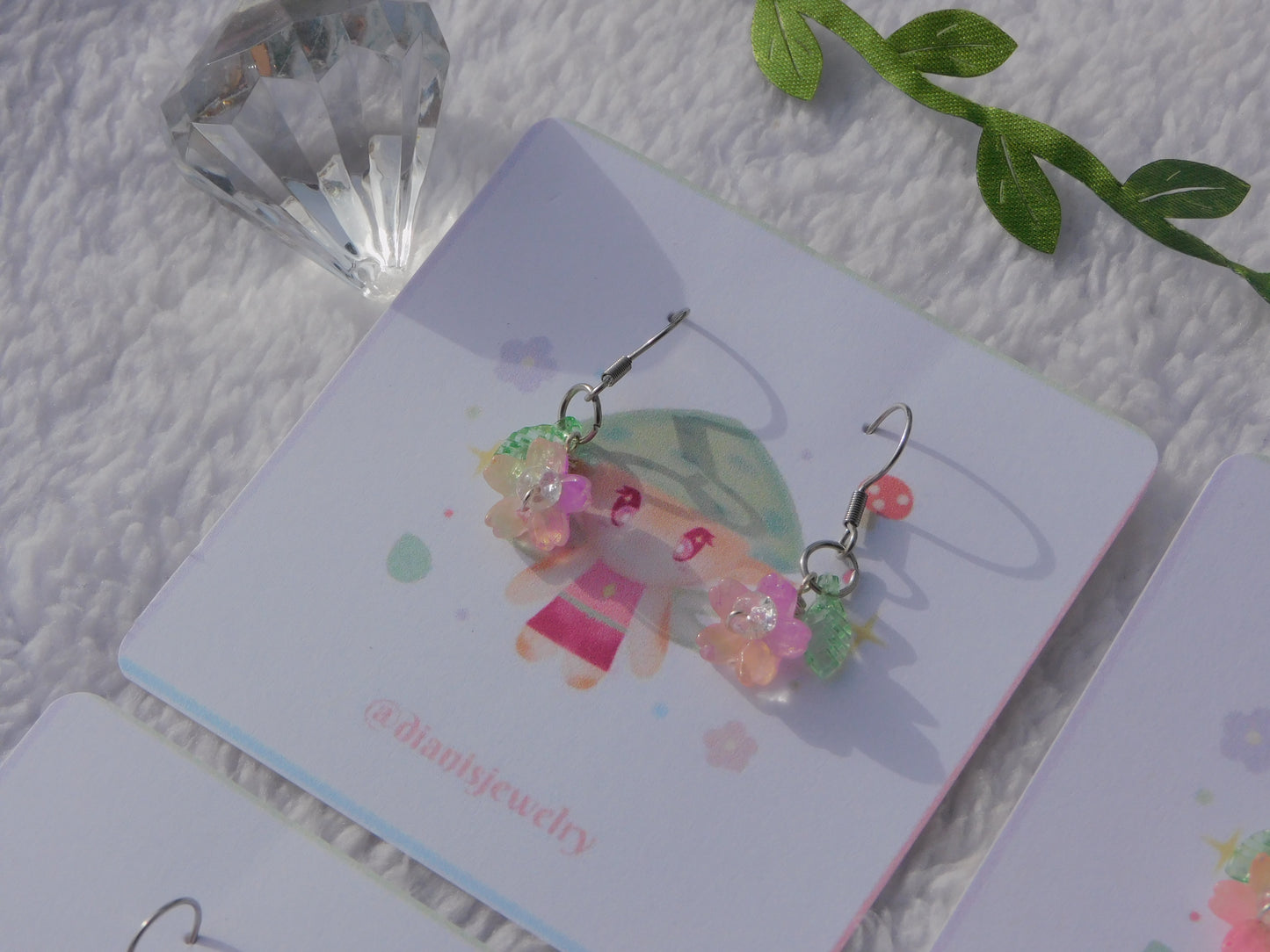 Flower Whispers earrings