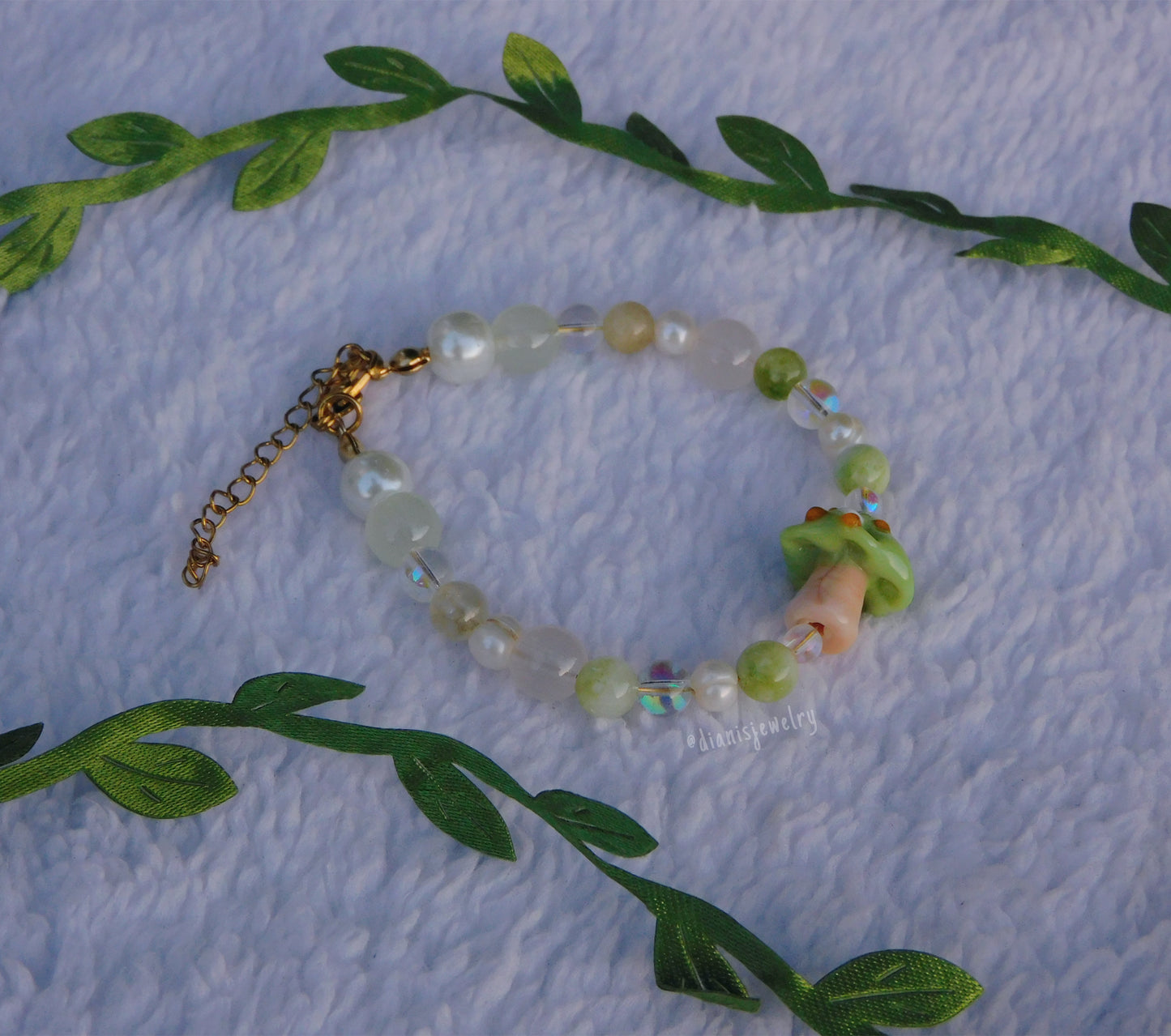 Fairy Mushroom Bracelet